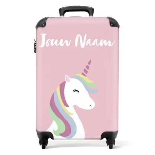 Cartoonicorn NBS - Handbagage koffer - Kinderen Unisex middel -productfoto_recht