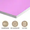 Diva - Lip - Panterprint - Roze PET vilt klein -closeup_DE