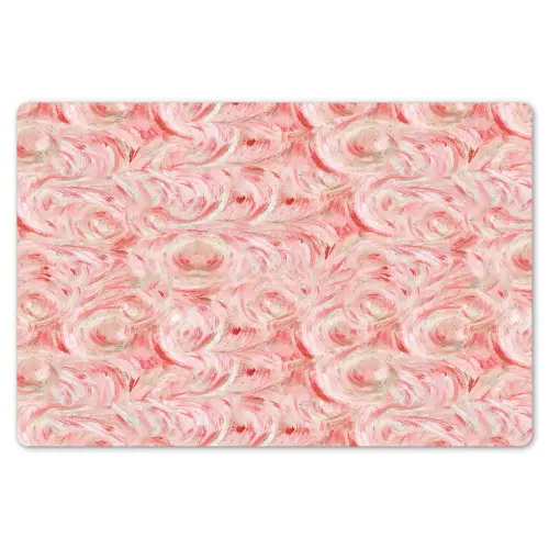 Vloeiend - Olieverf - Roze Placemat vinyl groot 368 -zzsfeer1_Kitchenyeah-website
