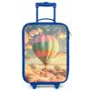 Pastel skyliner Kinderkoffer - Blauw klein -zz3dotto