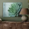 Vetplant - Bladeren - Groen - Wazig PET vilt klein -sfeer2