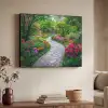 Park - Bloemen - Tuin Textielframe - compleet frame klein -sfeer3
