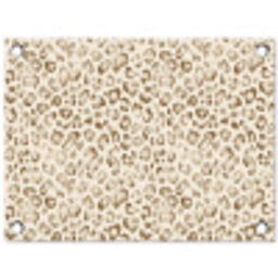 Luipaard - Klassiek - Beige tuinposter los doek klein 239 -3d
