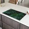 Monstera - Jungle - Bladeren Inductie beschermer vinyl 3mm groot -sfeer8