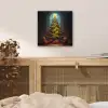 Kerstboom - Cadeau - Kerst - Winter aluminium wit klein -sfeer3