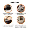 Bergen - Mist - Zonnestralen Inductie beschermer vinyl 3mm klein -zzzzzzz-td-werking