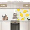 Citroen - Fruit - Vintage - Design keuken achterwand 2 middel 871 -voor-na2_NL