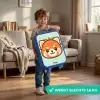 Kawai - Rode panda - Groen Kinderkoffer - Blauw klein -sfeer2_NL
