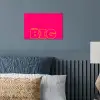 Minimalistisch - Roze - Dream big - Grafisch poster papier klein -sfeer2