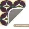Cirkel - Retro - Kleurrijk Badmat klein 997 -USP_AntislipNL