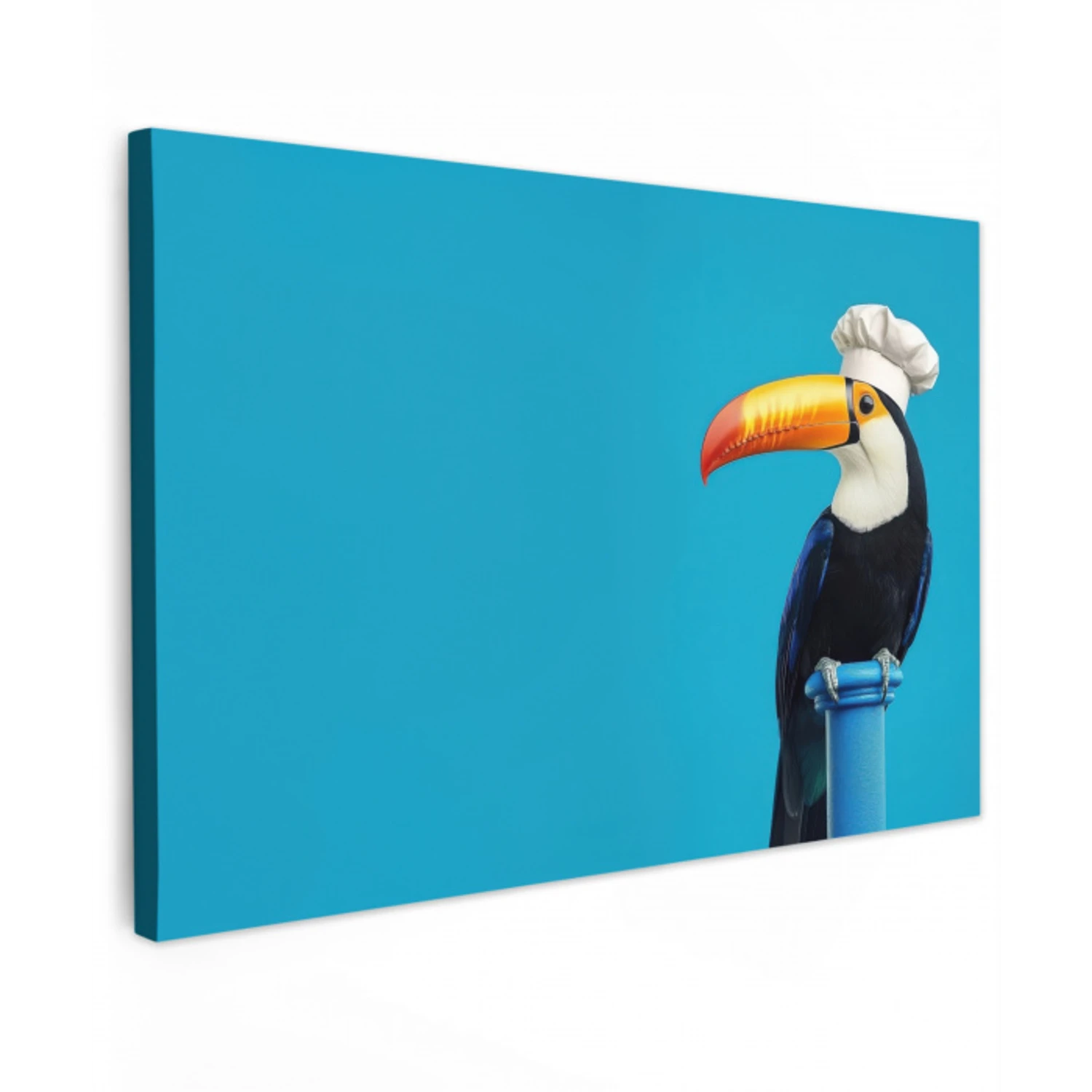 tucan-3-2-gigapixel-standard-v2-6x Tuinposter op houten frame 2 cm dik klein -3d