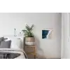 Strand - Zee - Golven textielposter latten blank klein -woonkamer