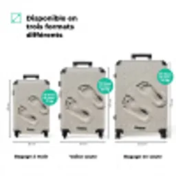 Voeten - Zand - Zee NBS - Handbagage koffer - Volwassenen Unisex middel zzzzzzVergelijking_3FR
