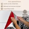 Koe - Schotse hooglander - Zwart - Wit - Dier - Natuur - Wild keuken achterwand spatscherm klein -spatscherm_NL