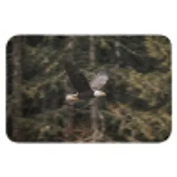 Zeearend - Vliegen - Bos - Natuur Badmat klein -3d