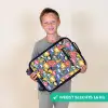 Beestjes met Grote Oogjes Kinderkoffer - Zwart klein -sfeer4_NL