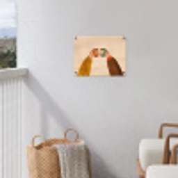 Illustratie - Mokken - Proosten - Bruin tuinposter los doek klein -sfeer8