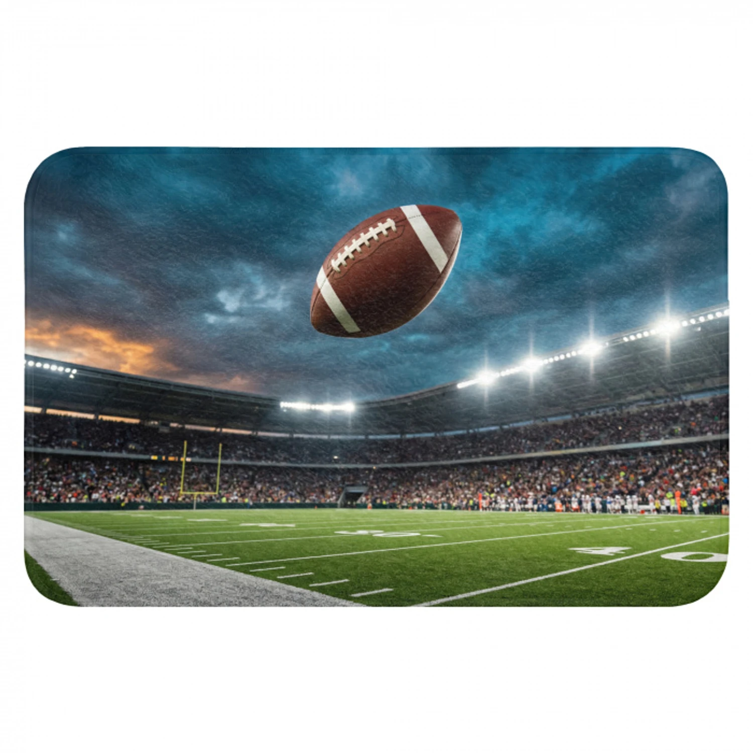 Football - Bal - Stadion - Sport Badmat klein -3d