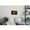 Kleuren - Boeket - Vaas - Hout Muursticker klein -slaapkamer