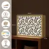 Elegant - Patroon - Zwart - Beige Light Box met batterij (Wandlamp) middel 907 -USP_websiteoverzichtNL