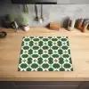 Tegel - Klassiek - Groen Inductie beschermer vinyl 3mm middel 274 -sfeer5