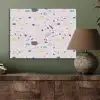 Terrazzo -  Patroon - Zacht - Snoep PET vilt klein 837 -sfeer2