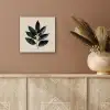 Laurierbladeren - Bloemknoppen - subtiel aluminium wit klein -sfeer4