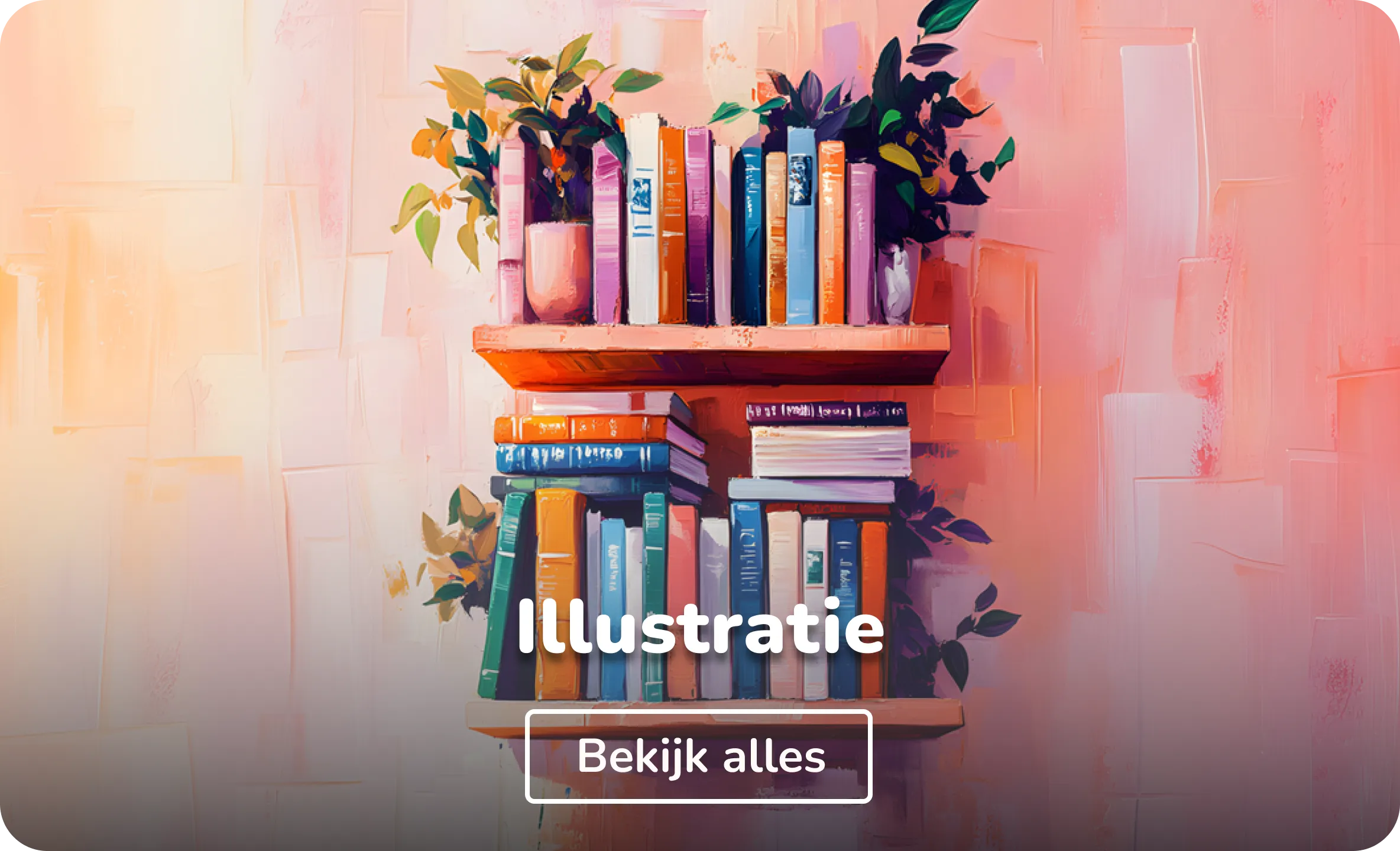 Glas schilderijen illustraties