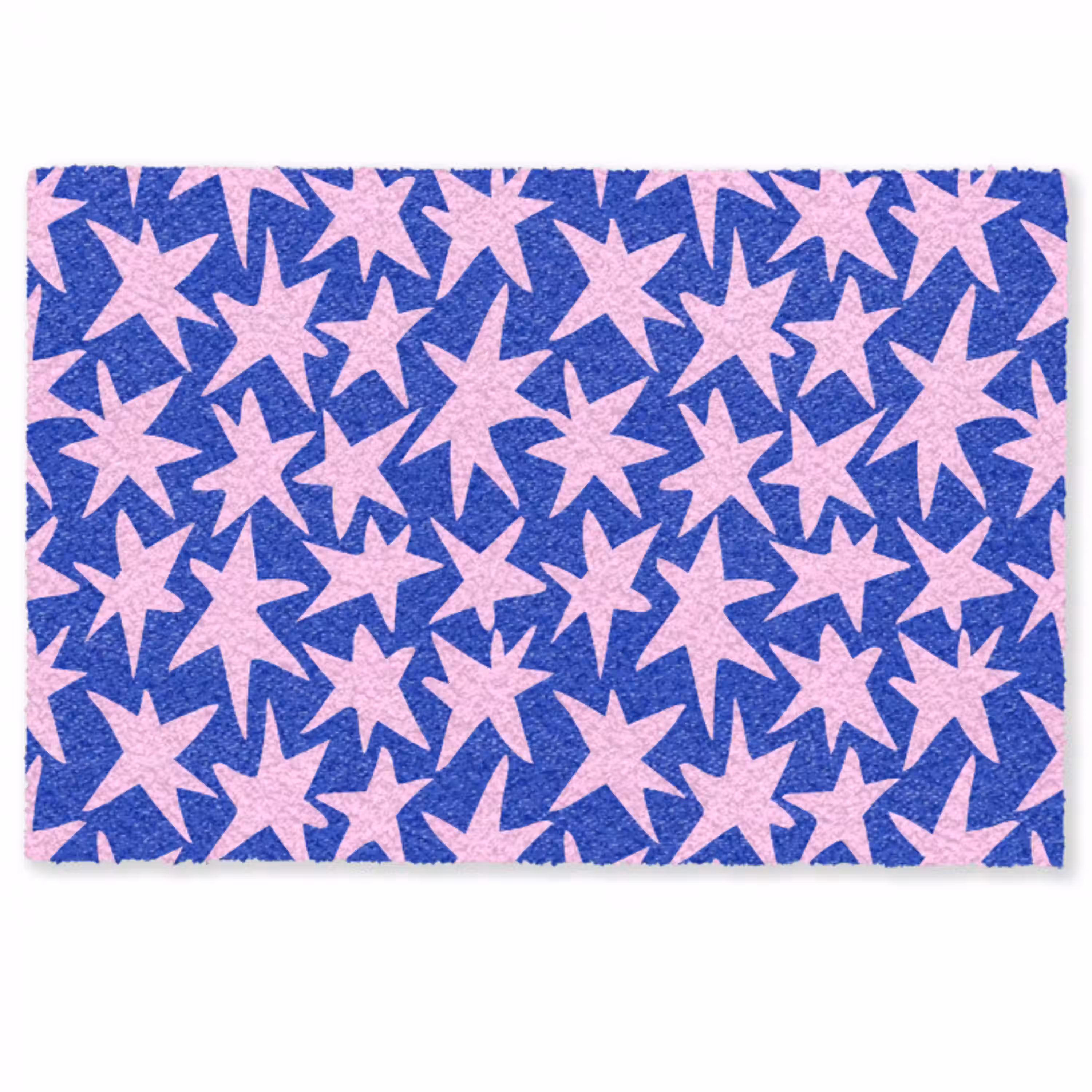 Modern - Sterren - Blauw Deurmat klein 898 -zkaufland3d