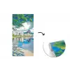 Berg - Skyline - Strand - Water fotobehang vinyl groot -3d