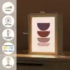 Harmonieus - Symmetrisch - Rood Light Box met kabel (Tafellamp) klein -USP_NL