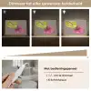 Planten - Anthurium - Groen - Roze Light Box met kabel (Tafellamp) klein -USP_dimbaarNL