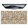 Waaierstructuren - Beige - Vezeltextuur Muismat XXL klein 681 -zzz3d