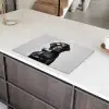 Hond - Zwart - Wijnglas - Zonnebril Inductie beschermer vinyl 3mm klein -sfeer8