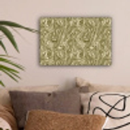 Abstract - Marmer - Groen canvas 2cm klein 34 -sfeer1
