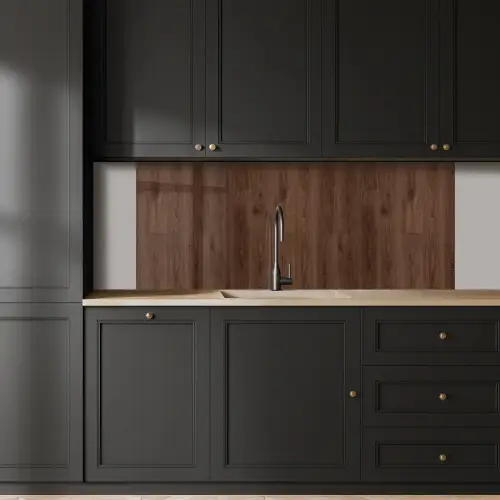 Bruin - Patronen - Hout keuken achterwand 2 middel 871 -sfeer1