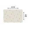 Patroon - Zuurstokken - Beige Placemat vinyl groot 368 -specs