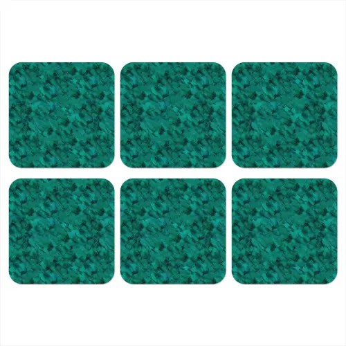 Vloeiend - Olie - Verf - Groen onderzetter kurk middel 366 -3d