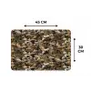 Herfst - Bladeren - Camouflage Placemat vinyl groot 368 -specs