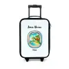 Tropic turtle Kinderkoffer - Zwart klein -3d