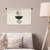 Beige - Japandi - Wabi sabi Wandkleed katoen klein -sfeer4