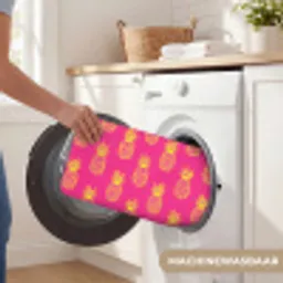 Ananas - Trendy - Roze Badmat klein 997 -USP_WasbaarNL