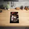 Bloemen - Jan Davidsz de Heem - Tijger - Schilderij - Stilleven - Oude meesters Inductie beschermer vinyl 3mm middel -sfeer5