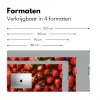 Aardbei - Fruit - Rood Muismat XXL klein -sfeer5