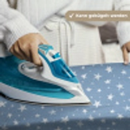 Sterretjes - Patroon - Blauw Wandkleed katoen klein 269 -tsfeer9_DE