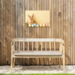 Eieren -  Konijn - Pasteltinten Tuinposter op houten frame 2 cm dik klein -sfeer4