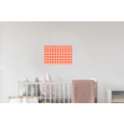Patroon - Sterren - Rood Muursticker klein 286 -kinderkamer