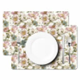Bloemen - Patroon - Pastel Placemat vinyl groot 368 -zzsfeer2_Kitchenyeah-website