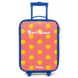 Sunny situation koraal Kinderkoffer - Blauw klein -zz3dotto