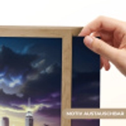Basketbal - Sport  - Basket - Stad Light Box met batterij (Wandlamp kind) middel -USP_websiteprintDE